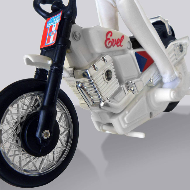 1970s Evel Knievel Stunt Cycle Toy reissued