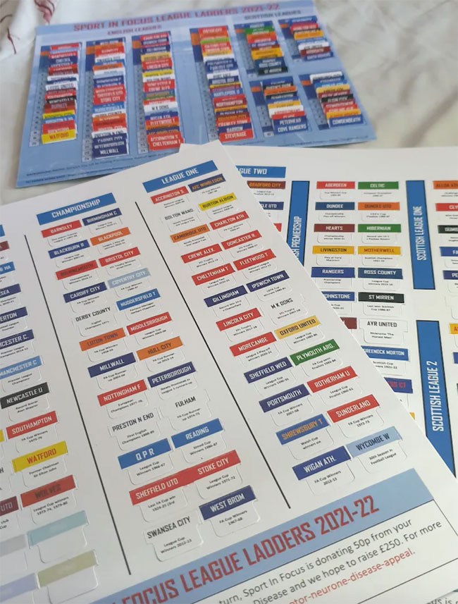 Celebrate the new season with classic League Ladders