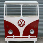 Vintage-style VW Camper Van home bar range