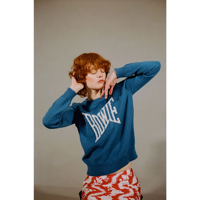 David Bowie knitwear collection by Hades