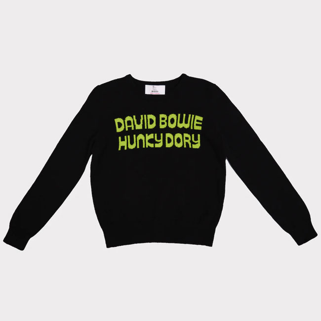 David Bowie knitwear collection by Hades