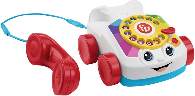 1960s Fisher-Price Chatter Telephone for adults launches