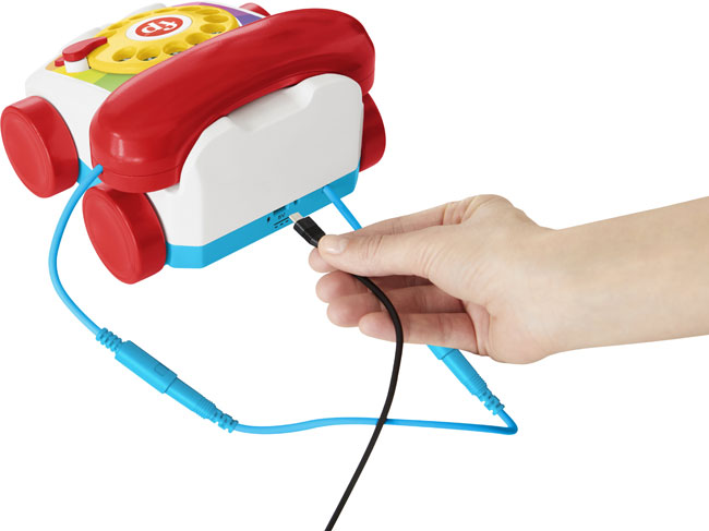 1960s Fisher-Price Chatter Telephone for adults launches