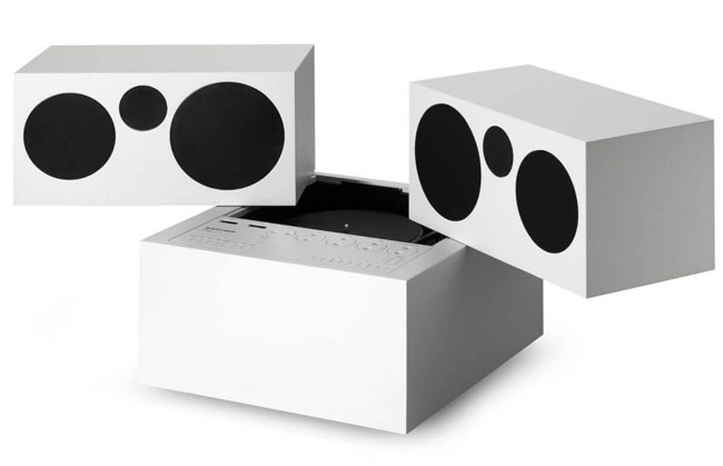 Mario Bellini’s 1970s Totem audio system reissued by Brionvega