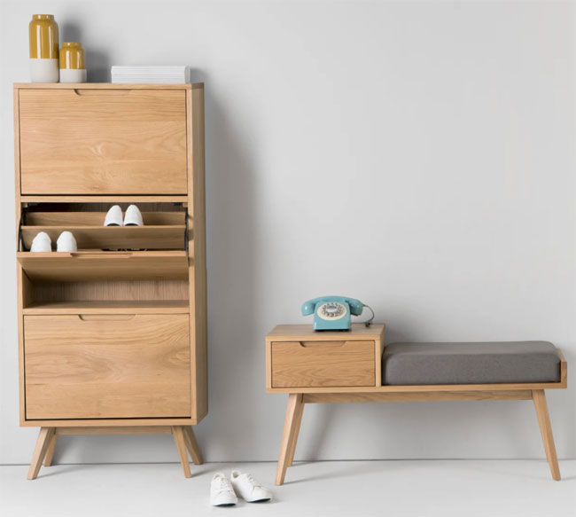3. Jenson retro telephone bench at Made