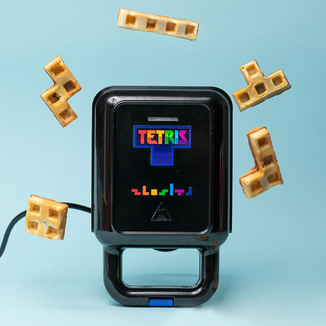 Eat and play with the Tetris Waffle Maker