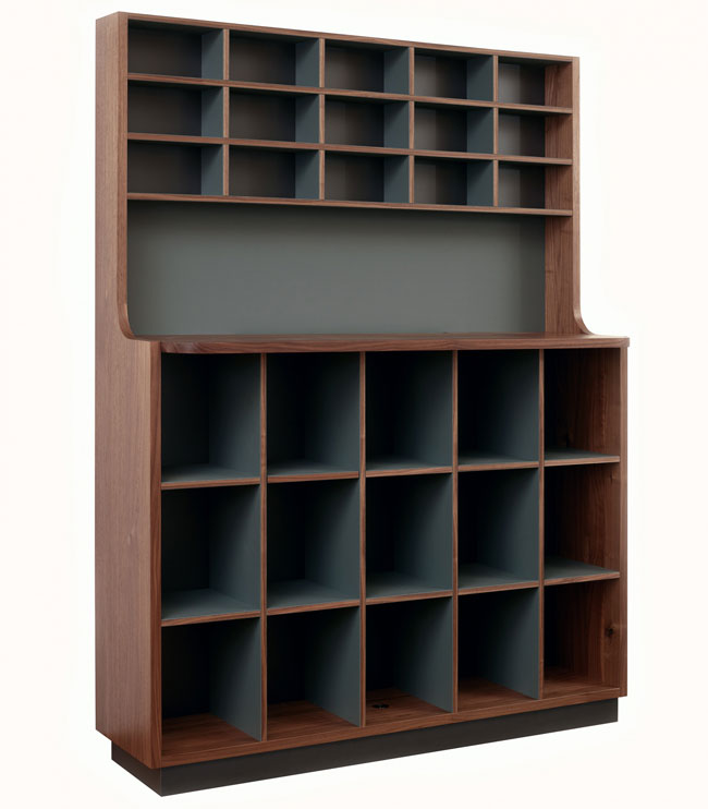 PlattenCombi retro music storage unit by PlattenKreisel