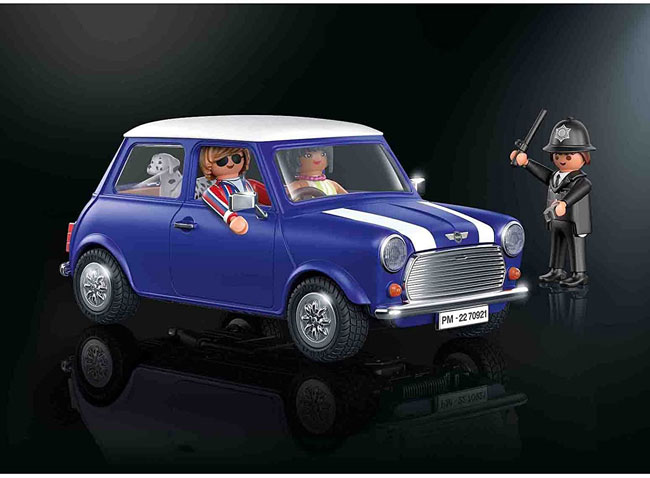 Go sixties with the Playmobil Mini Cooper set