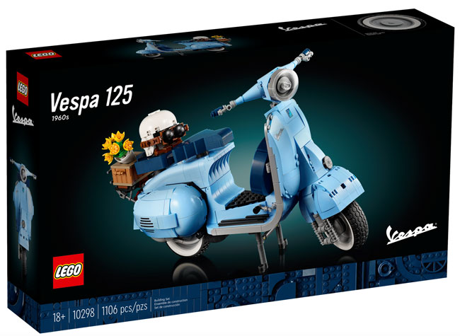 1960s Vespa 125 Lego set hits the shelves
