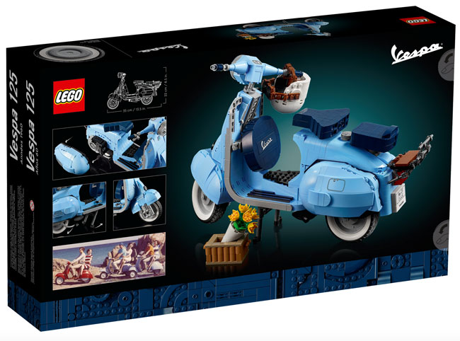 1960s Vespa 125 Lego set hits the shelves