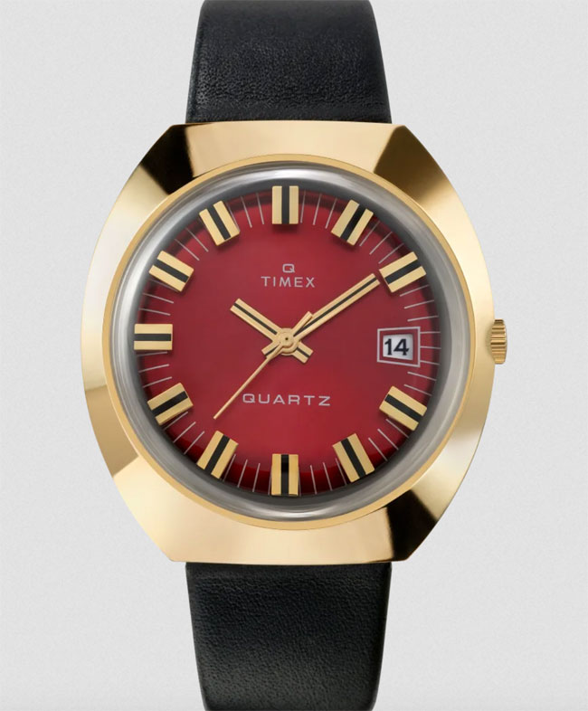 Limited edition Q Timex 1972 Reissue watch