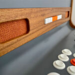 Midcentury modern style arcade machine by Capcade