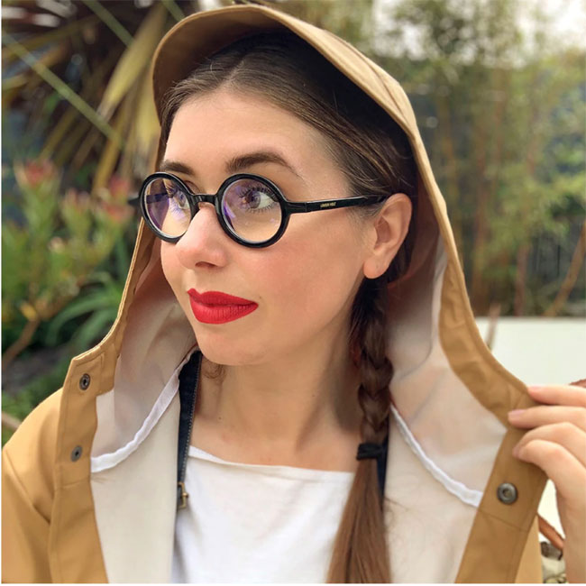 Retro reading glasses by London Mole