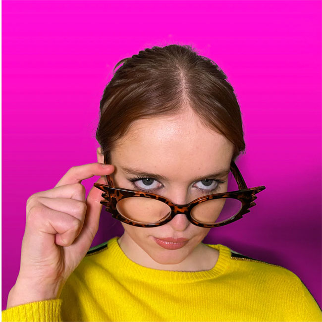 Retro reading glasses by London Mole