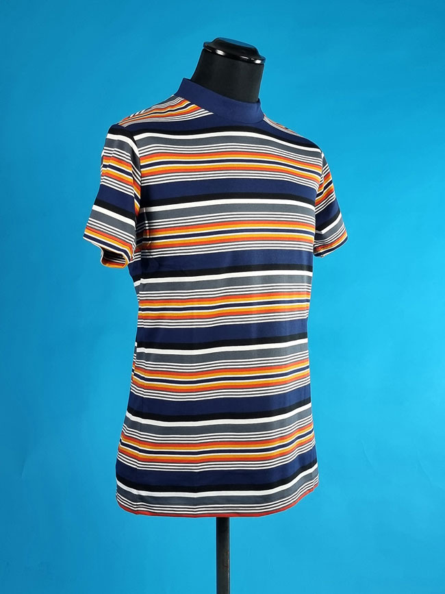 Vintage-style stripe t-shirts by 66 Clothing