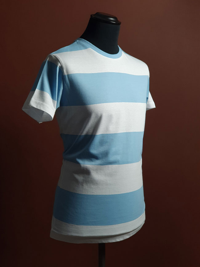 Vintage-style stripe t-shirts by 66 Clothing