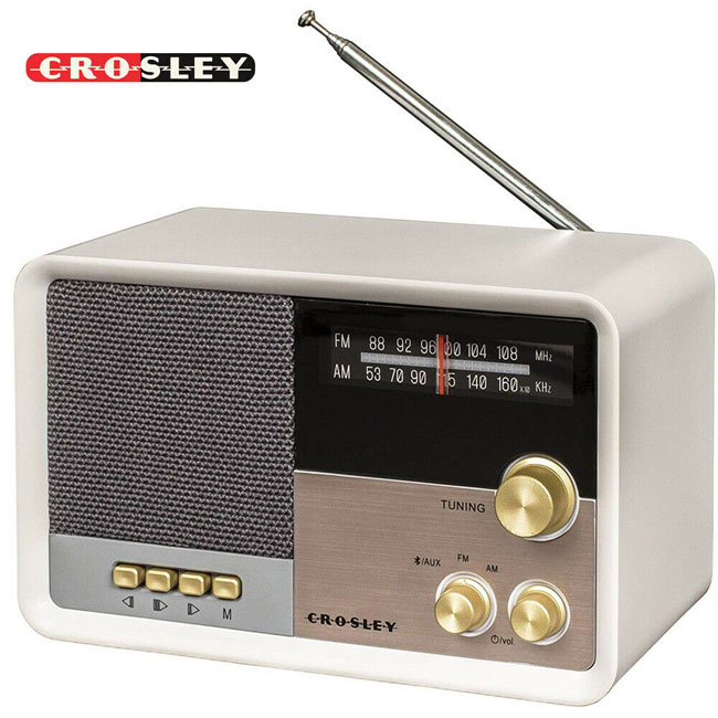 8. Crosley Tribute 1960s-style radio