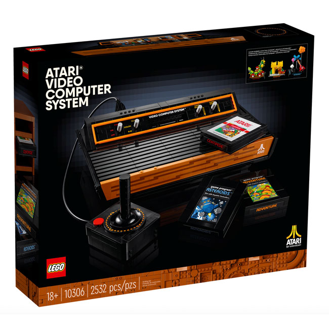 Nostalgic gaming with the Atari 2600 Lego set