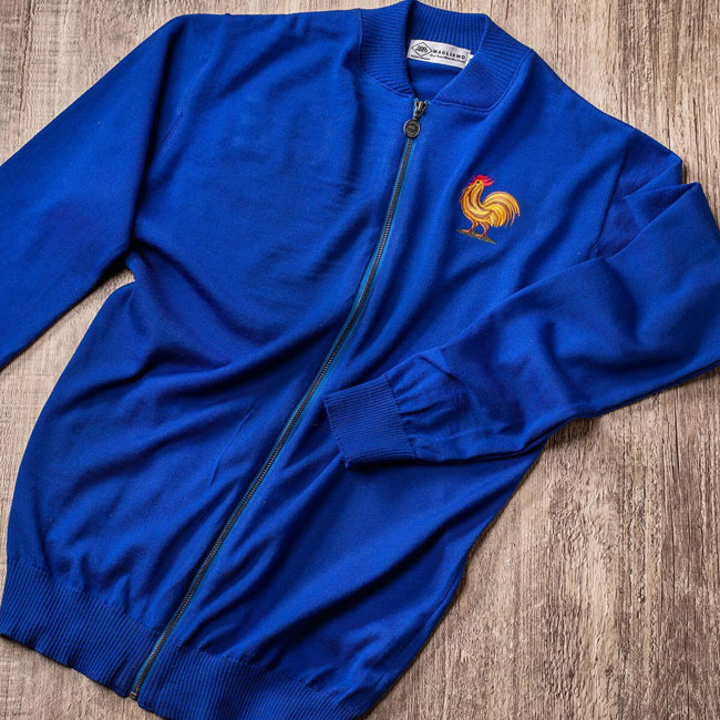 Retro wool World Cup track tops by Magliamo