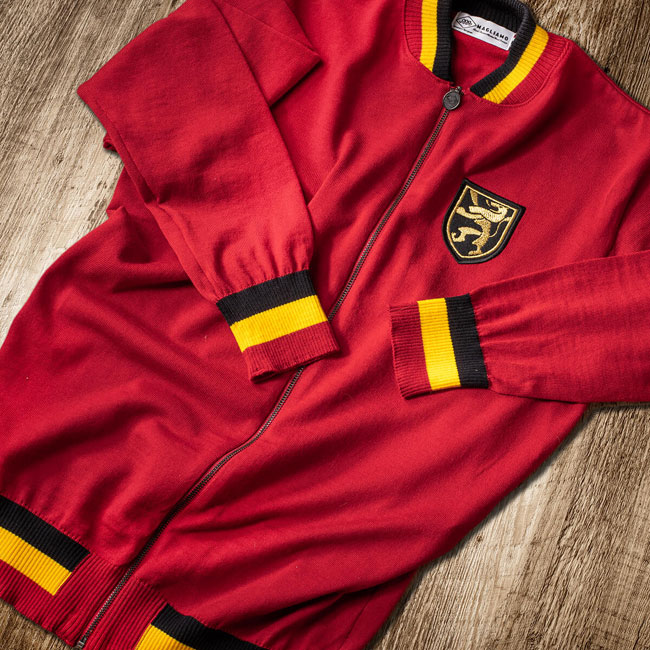 Retro wool World Cup track tops by Magliamo