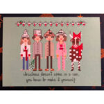 Retro pop Christmas cards by Eight Bit North