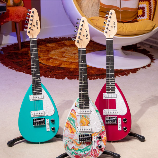 Classic mini Vox guitars for hip kids