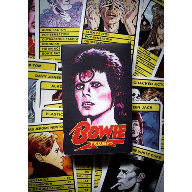 Bowie Trumps - Top Trumps for David Bowie Fans