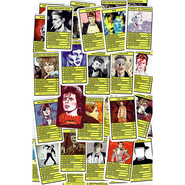 Bowie Trumps - Top Trumps for David Bowie Fans