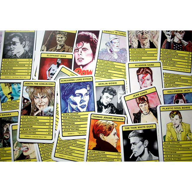 Bowie Trumps - Top Trumps for David Bowie Fans