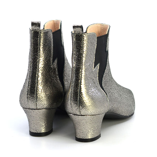 Bowie style with the Jett retro glam boots by Mod Shoes - Retro to Go