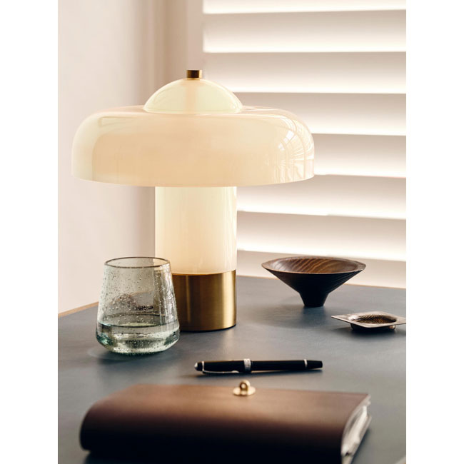 Giovanni Guzzini-style table lamp at Soho Home