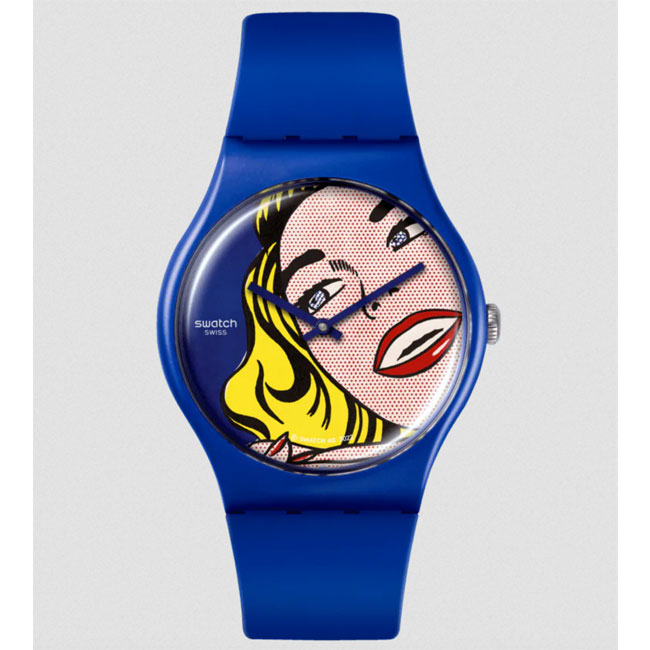 Swatch x Roy Lichtenstein pop art watches