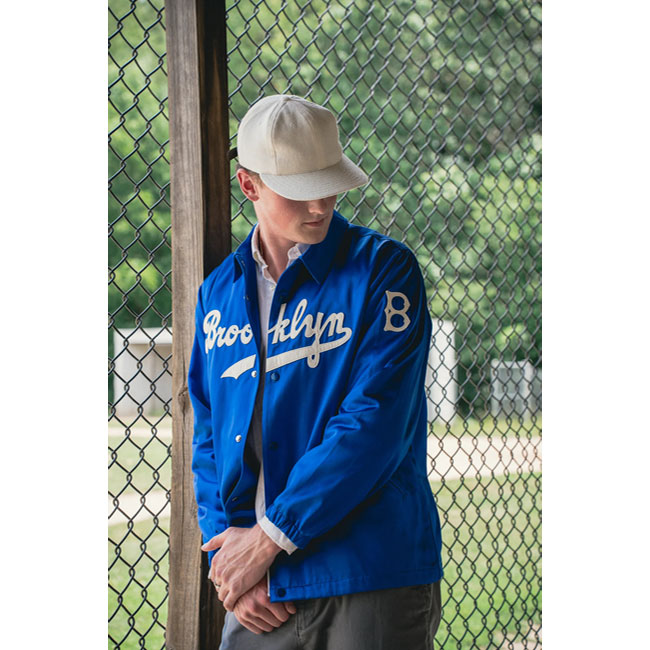 Vintage MLB satin windbreakers by Ebbets Field