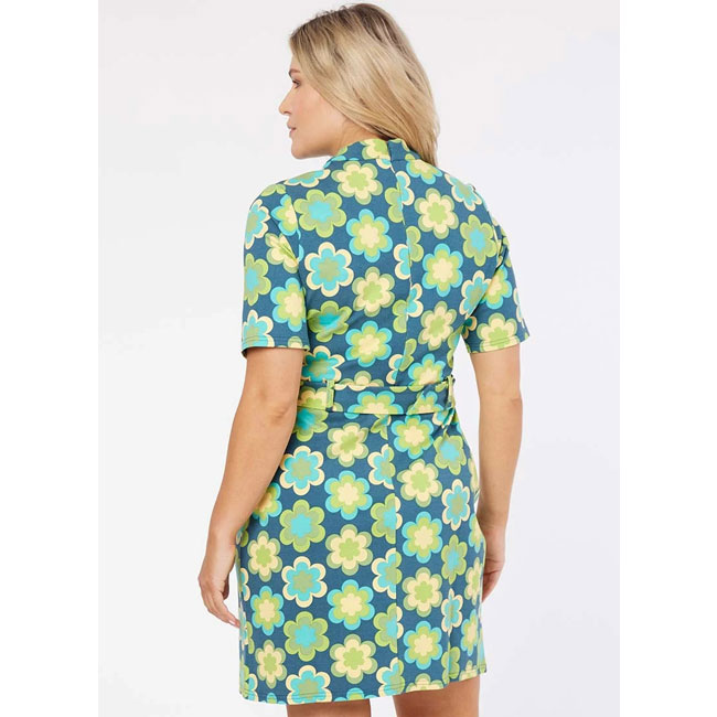 Tatum 1960s belted dress at Joanie