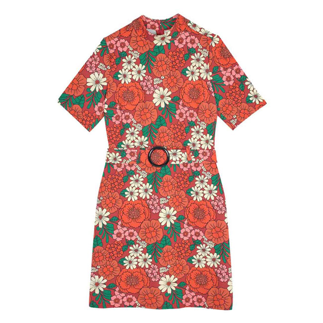 Tatum 1960s belted dress at Joanie