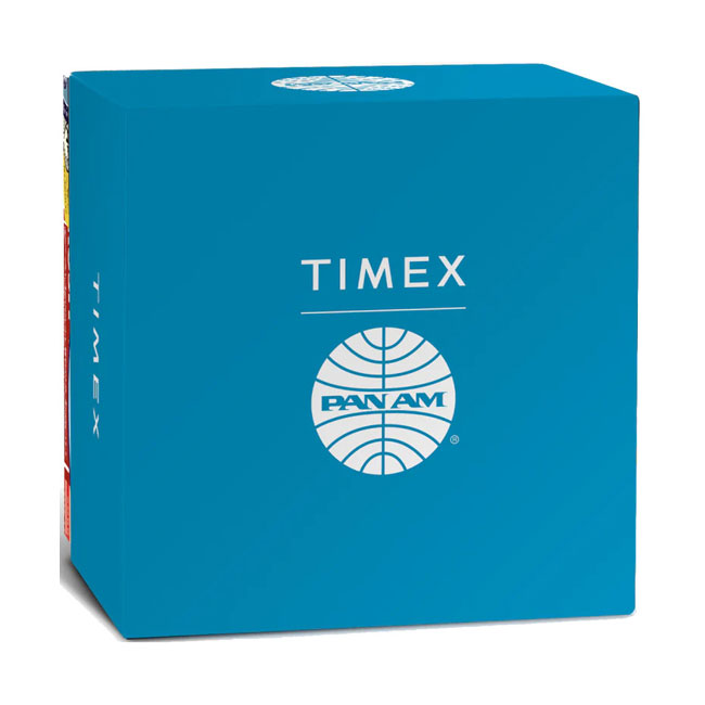 1960s-style Timex X Pan Am Waterbury watch