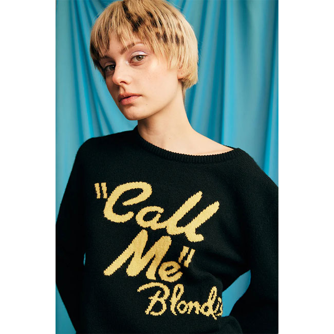 Blondie retro knitwear range at Hades