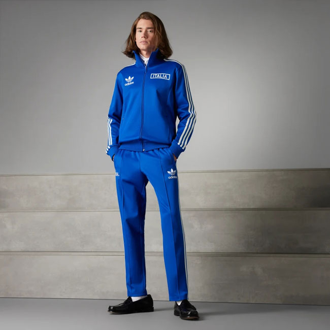 Adidas Italia vintage-style sportswear range