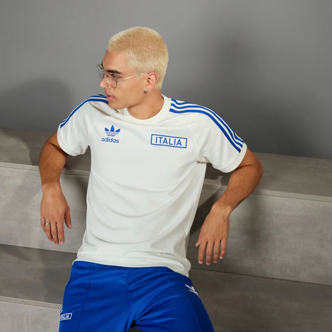 Adidas Italia vintage-style sportswear range