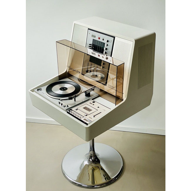 1970s Rosita Commander Luxus space-age audio system