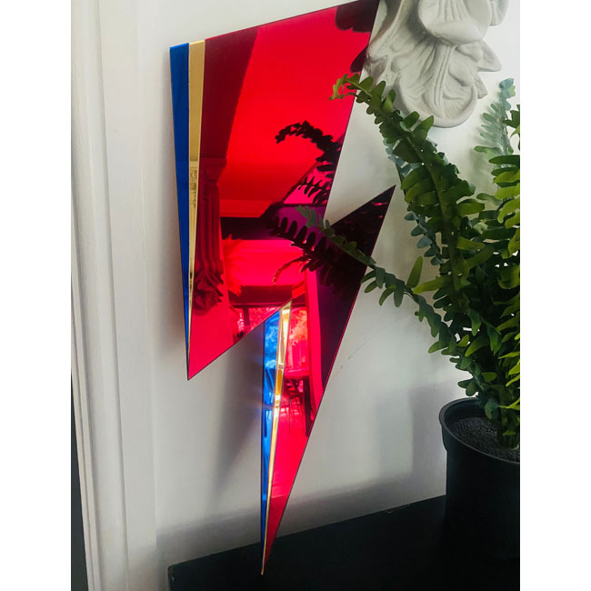 Bowie-inspired Aladdin Sane mirror by Creed Revival