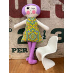 Handmade swinging sixties dolls by Mama Bea Makes