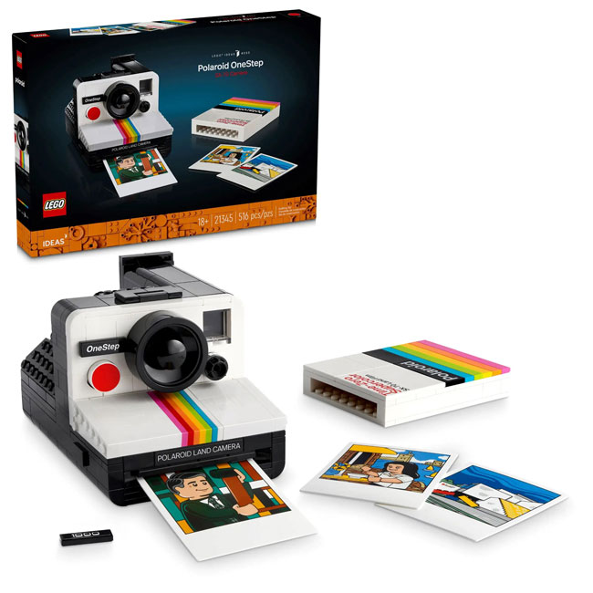 Lego Polaroid OneStep SX-70 Camera unveiled