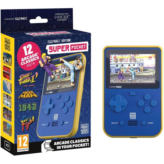 Super Pocket retro handheld gaming system