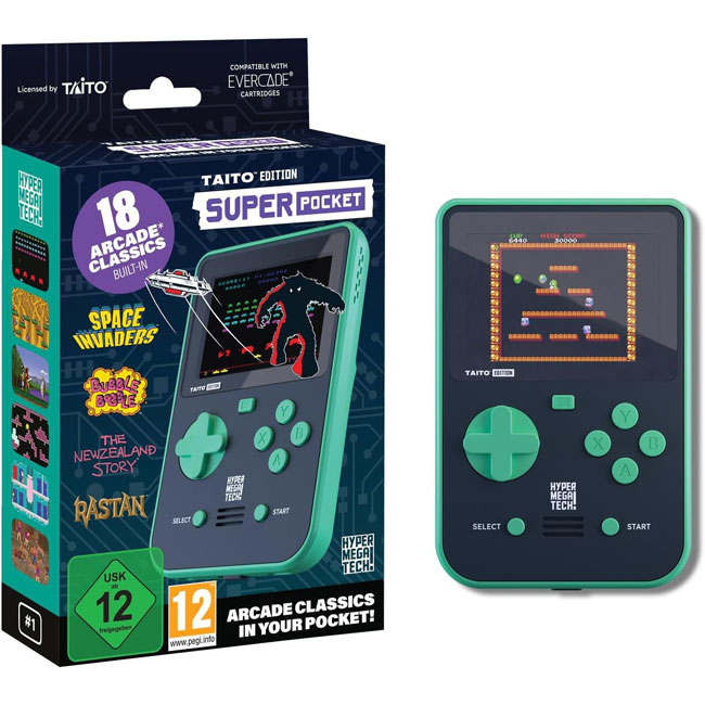 Super Pocket retro handheld gaming system