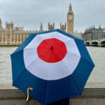 Limited edition target design umbrellas by This Is Now