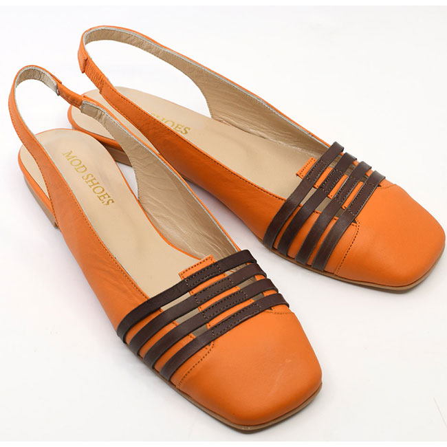 Eleanor 1960s slingback shoes by Modshoes