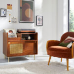Discounted retro vinyl cabinets at La Redoute