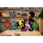 Keith Haring Dancing Figures Lego set