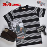 Steve McQueen striped t-shirt by 66 Clothing